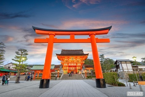 Tranh dán tường phong cảnh Nhật Bản T321-445